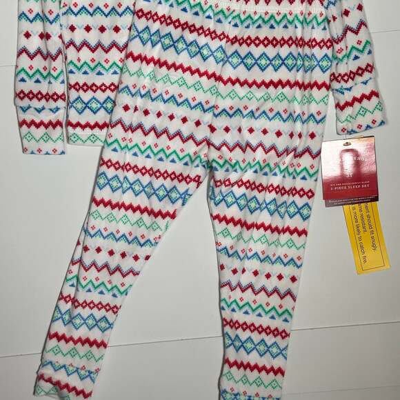 NWT Wondershop Toddler Fair Isle Print Pajama Set Size 3T - Picture 3 of 3